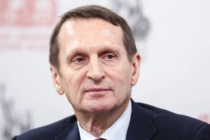 Giám đốc Cơ quan Tình báo Đối ngoại Nga Sergey Naryshkin.