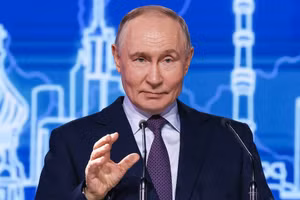 Tổng thống Nga Vladimir Putin.