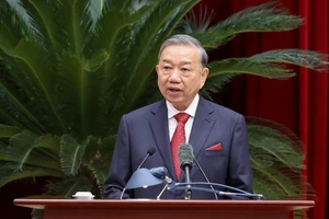 Tổng Bí thư Tô Lâm phát biểu bế mạc Hội nghị Trung ương 15 - Ảnh: VGP/Nhật Bắc.
