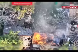 Khoảnh khắc kiểm soát Voskresenka sau khi phá vỡ phòng thủ đối phương