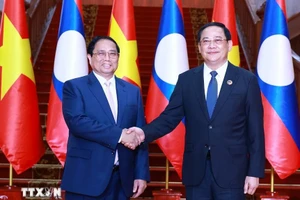 Thủ tướng Phạm Minh Chính hội kiến Thủ tướng Lào, Chủ tịch ASEAN 2024