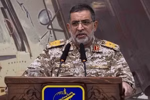 Chuẩn tướng Ali Mohammed Naeini, người phát ngôn của Lực lượng Vệ binh Cách mạng Hồi giáo Iran (IRGC).