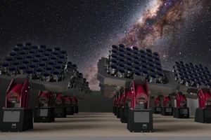 Hình minh họa một phần của kính thiên văn MOTHRA.