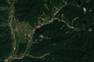 Hình ảnh vệ tinh do Planet Labs cung cấp cho thấy Căn cứ hoạt động tên lửa Sinpung Dong ở Triều Tiên vào ngày 12/8.