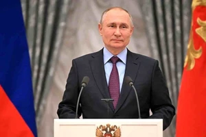 Tổng thống Nga Vladimir Putin.