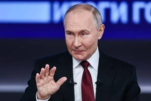 Tổng thống Nga Vladimir Putin.