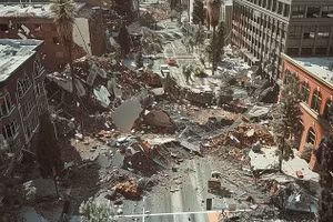 Một cuộc khảo sát địa chất mới của Hoa Kỳ (USGS) cho thấy Đứt gãy Concord, một đứt gãy địa chất ở Vùng Vịnh San Francisco, không chỉ đang hoạt động mà còn di chuyển theo cách mà các chuyên gia chưa từng thấy trước đây (Ảnh: AI)