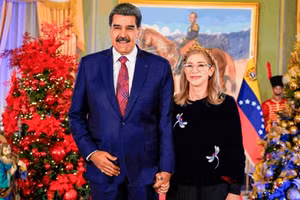 Tổng thống Venezuela Nicolas Maduro và phu nhân.