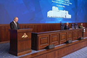 Tổng thống Putin phát biểu