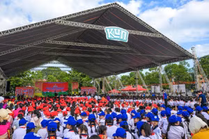 Sự kiện thu hút sự tham gia của hàng triệu thiếu nhi đến từ 25.000 trường tiểu học trên cả nước.