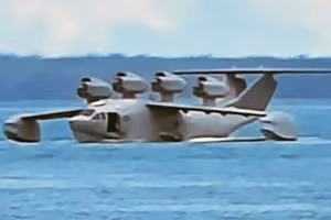 Máy bay WIG của Trung Quốc.