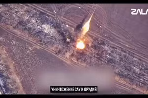 Đòn phá hủy 2 tăng Leopard, 4 trạm chỉ huy UAV