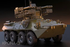 Hệ thống tên lửa phòng không tầm ngắn Krona-E.