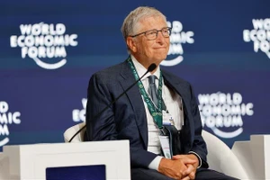 Tỷ phú Mỹ Bill Gates.
