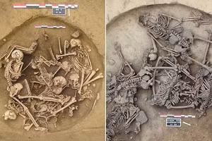 82 bộ xương chiến binh thời Đồ đá phơi bày cảnh tra tấn man rợ
