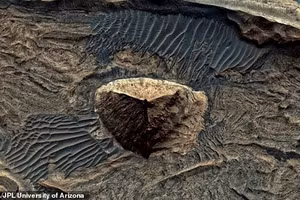 Hình ảnh do tàu thám hiểm của NASA thu được từ sao Hoả.