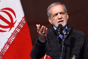 Tổng thống Iran Masoud Pezeshkian.