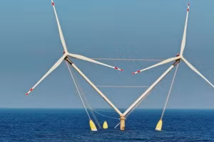 Trung Quốc sắp trình làng tua-bin gió nổi hai đầu lớn nhất hành tinh