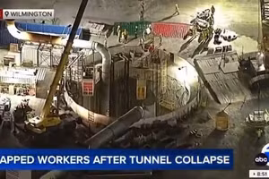 Sập đường hầm sâu 137m ở Los Angeles: Điều kỳ diệu đã xảy ra