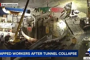 Sập đường hầm sâu 137m ở Los Angeles: Điều kỳ diệu đã xảy ra
