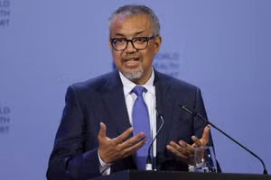Tổng Giám đốc Tổ chức Y tế Thế giới (WHO) Tedros Adhanom Ghebreyesus.