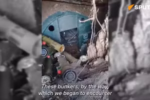 Một loạt boongke của nhà tài phiệt bị phá hủy ở Andreevka