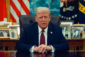 Tổng thống Mỹ Donald Trump.