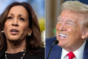 Cựu Tổng thống Trump và Phó Tổng thống Harris.