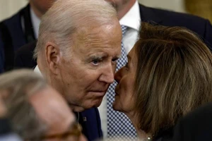 Tổng thống Mỹ Joe Biden và bà Nancy Pelosi.