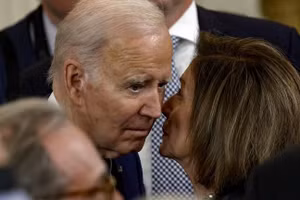 Tổng thống Mỹ Joe Biden và bà Nancy Pelosi.