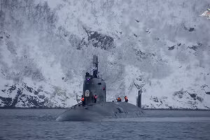 Video tàu ngầm hạt nhân mới nhất Arkhangelsk đến căn cứ Hạm đội Phương Bắc