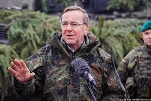 Bộ trưởng Quốc phòng Đức Boris Pistorius.