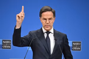 Tổng thư ký NATO Mark Rutte.