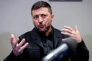 Tổng thống Ukraine Zelensky.