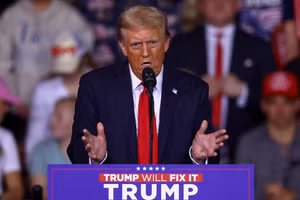 Ứng cử viên tổng thống đảng Cộng hòa Mỹ Donald Trump.