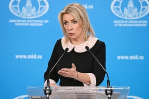 Người phát ngôn Bộ Ngoại giao Nga Maria Zakharova. Ảnh: Sputnik/Stanislav Krasilnikov