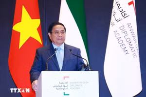 Thủ tướng phát biểu chính sách tại Học viện Ngoại giao Anwar Gargash