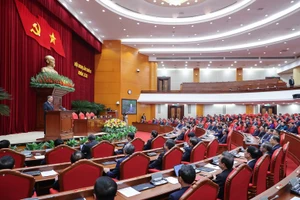 Hội nghị lần thứ 15 Ban Chấp hành Trung ương Đảng khoá XIII. Ảnh: VGP/Nhật Bắc