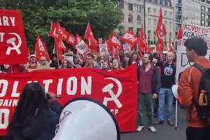 Biển người rầm rộ biểu tình ở thủ đô London