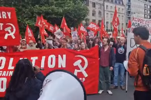 Biển người rầm rộ biểu tình ở thủ đô London