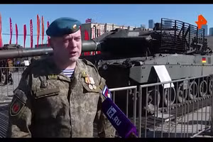 Video cận cảnh khí tài phương Tây bị thu giữ trưng bày tại Kursk