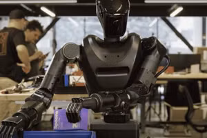 Một robot Phantom đang được sử dụng trong sản xuất hàng tiêu dùng. Ảnh: Foundation Future Industries