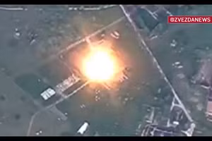 Khoảnh khắc Iskander-M giáng đòn loạt bệ phóng và trạm điều khiển UAV