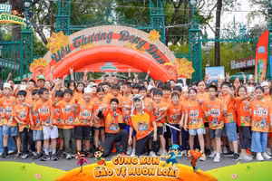 Gần 2.500 vận động viên nhí đã hào hứng tham gia Kun Marathon 2026