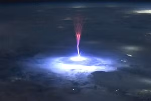 Phi hành gia NASA chụp hình ảnh hiếm gặp từ trạm vũ trụ gây sửng sốt