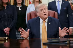 Tổng thống Mỹ Donald Trump.