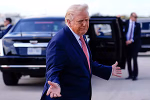 Tổng thống Mỹ Donald Trump.