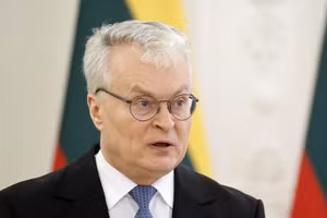 Tổng thống Lithuania Gitanas Nauseda.