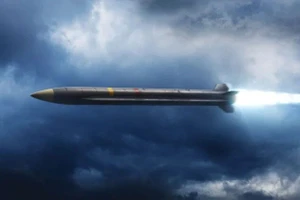 Hình ảnh mô phỏng tên lửa AARGM-ER. (Ảnh của Northrop Grumman)