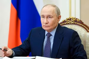 Tổng thống Nga Vladimir Putin.